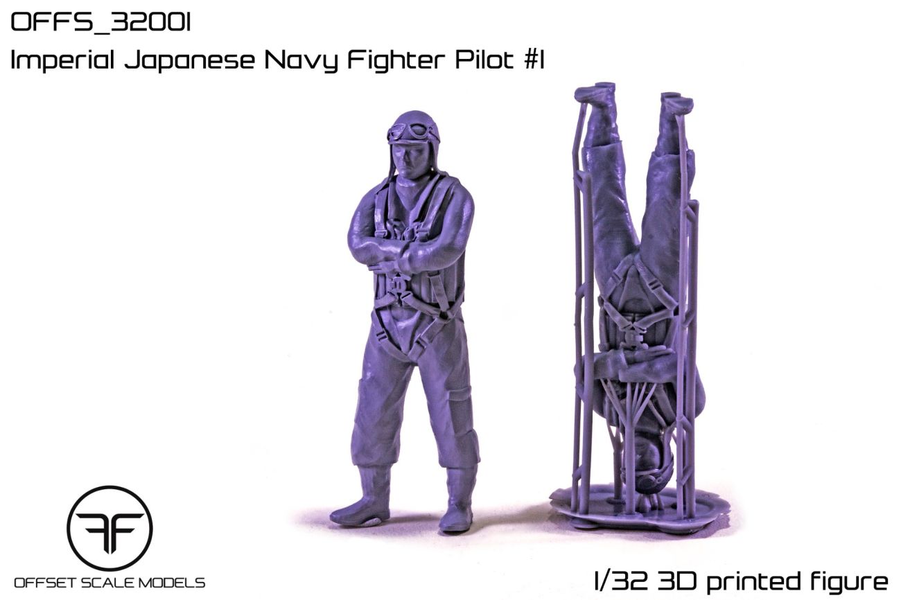 1:32 Imperial Japanese Navy Fighter Pilot #1