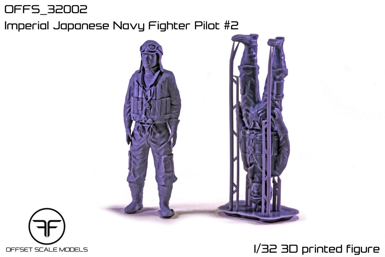 1:32 Imperial Japanese Navy Fighter Pilot #2