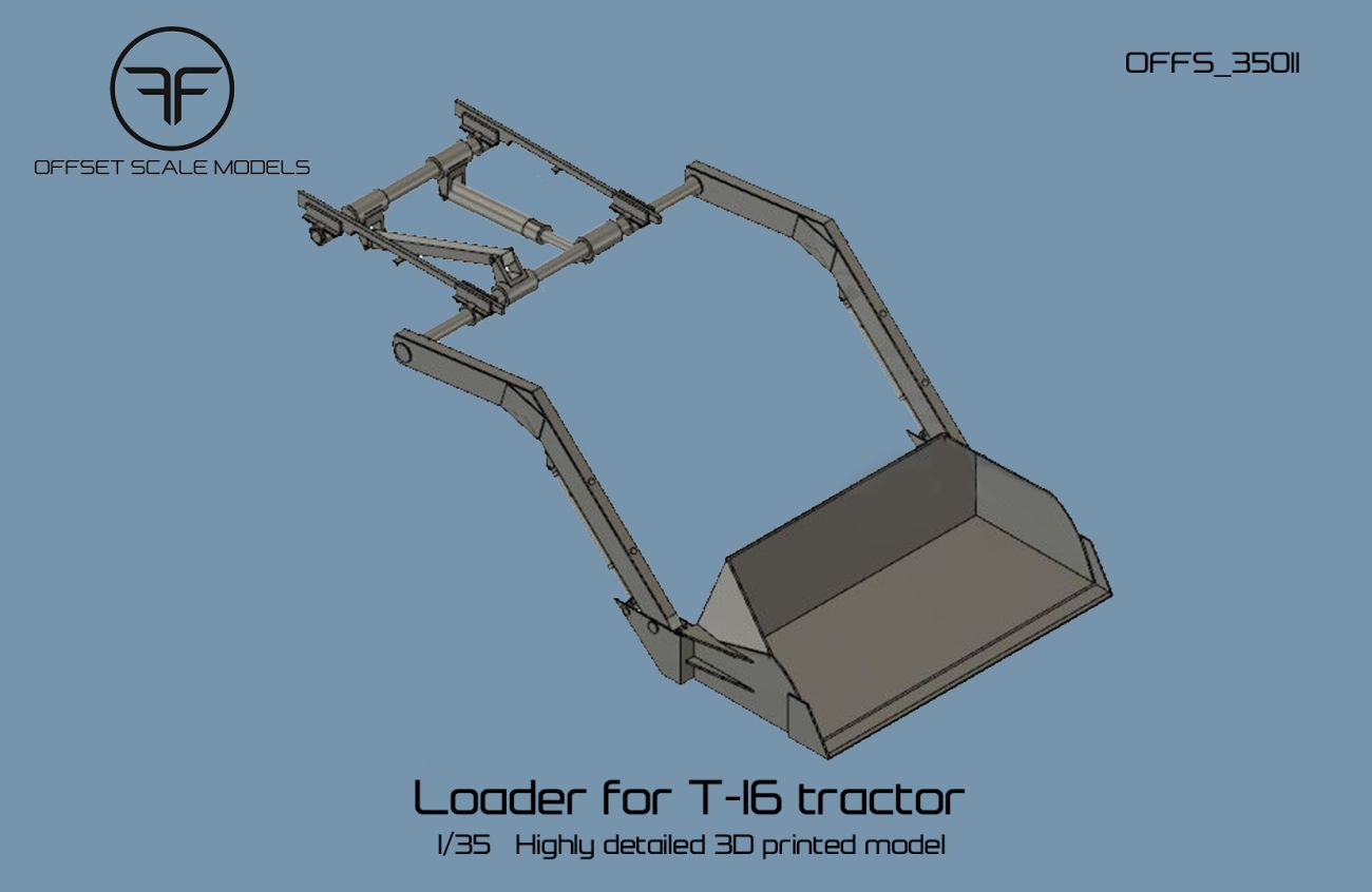 1:35 Loader for T-16 tractor