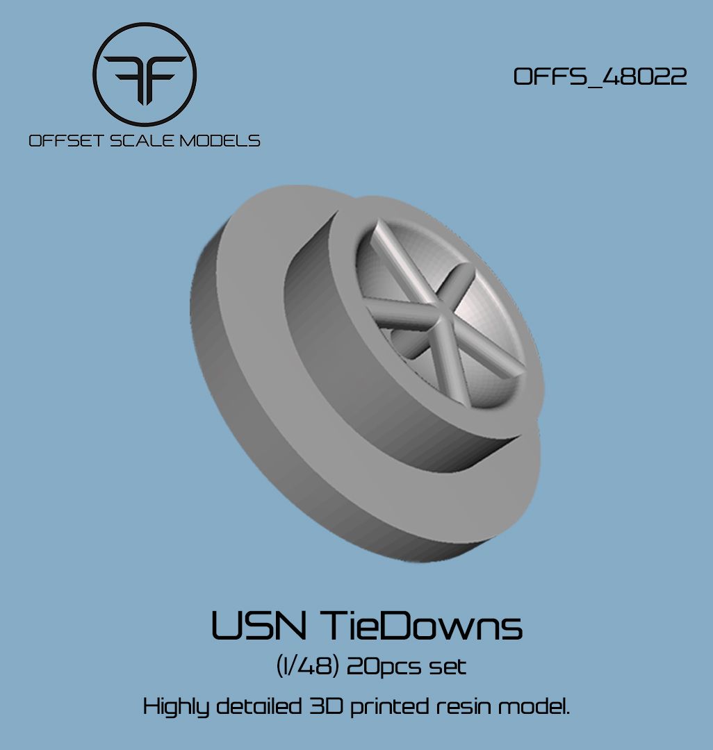 1:48 USN TieDowns 20pcs set