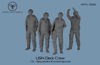 1:72 USN Deck Crew
