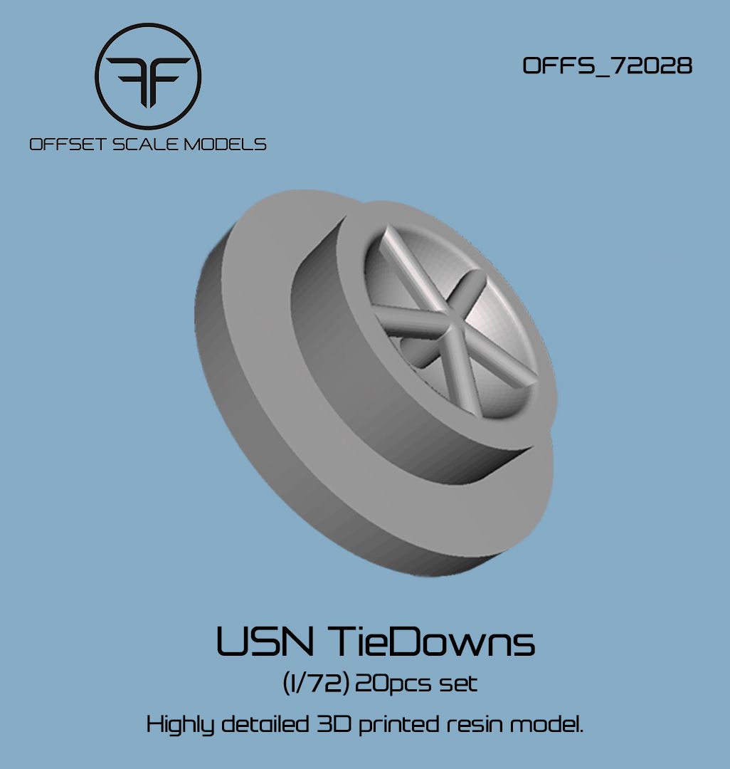 1:72 USN TieDowns 20pcs set