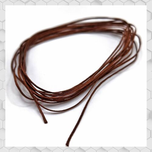 Braided Hose Line Brown 0,4mm