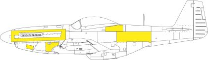 1:48 P-51D Mustang surface panels
