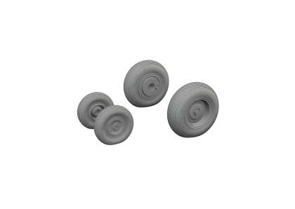 1:48 Mil Mi-8MT wheels