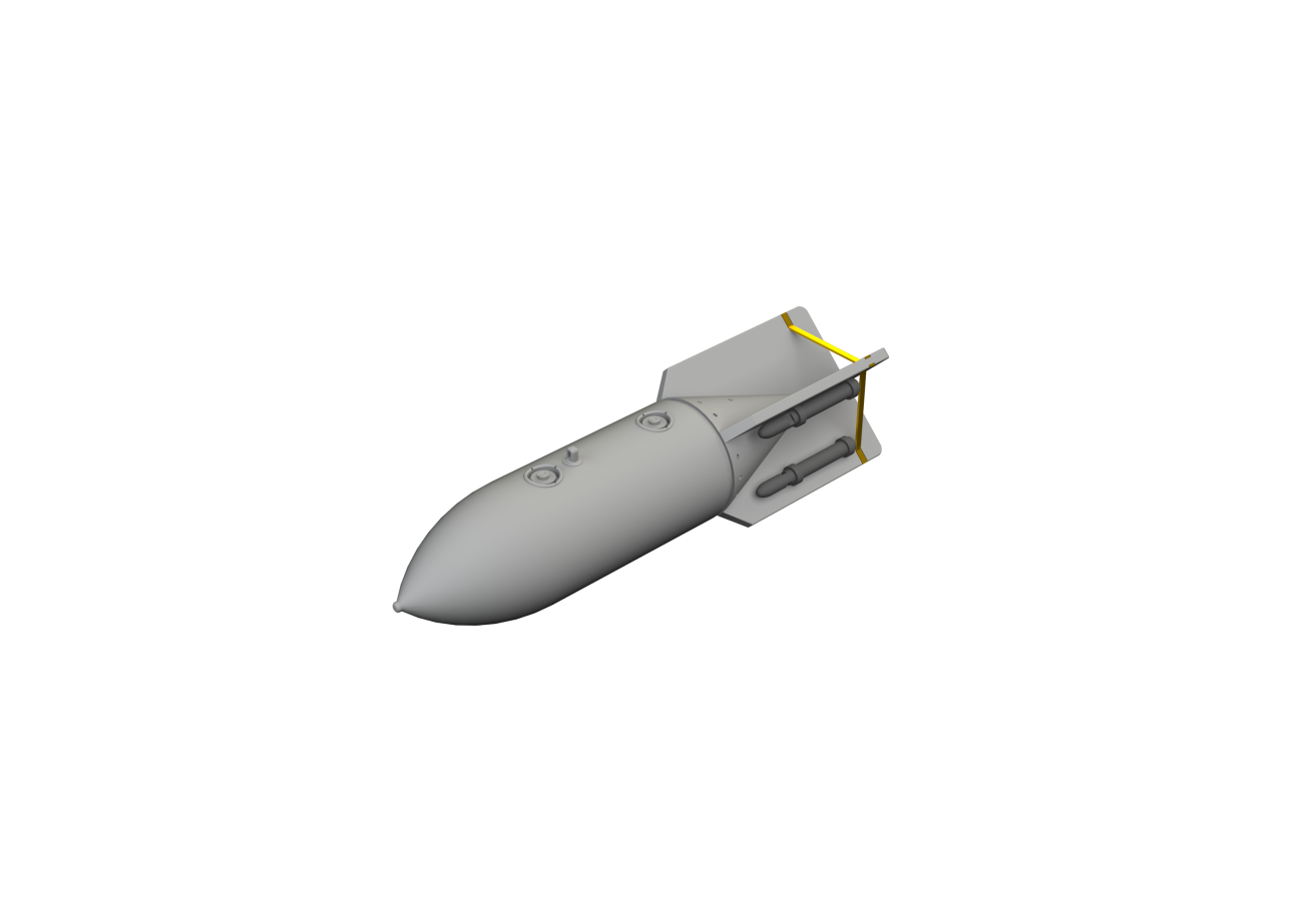 1:72 Bf-109 SC250 bomb