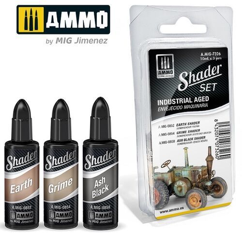 SHADER Set Industrial Aged