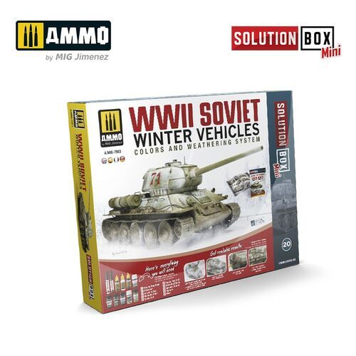 WWII Soviet Winter Vehicles Colors and Weathering System