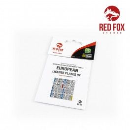 1:24 European Lincense Plates Vol.02