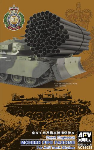 1:35 Royal engineers modern pipe fascine for anti tank ditches