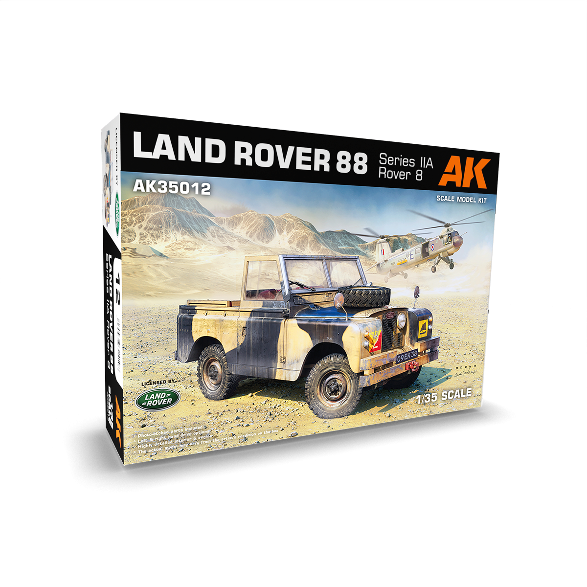 1:35 LAND ROVER 88 SERIES IIA ROVER 8