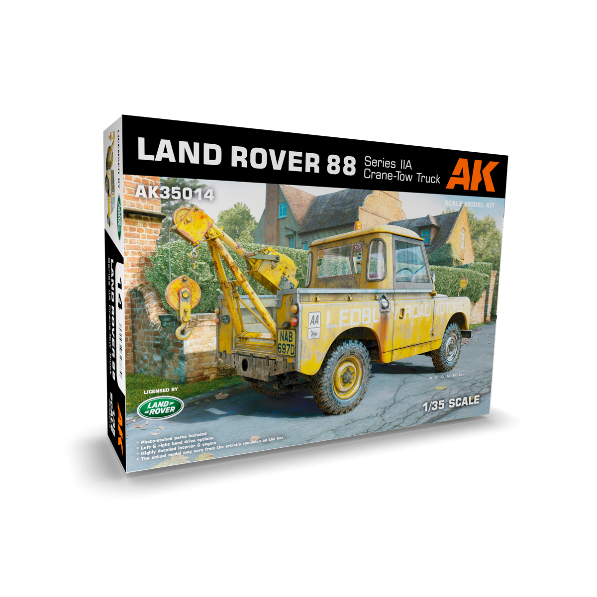 1:35 LAND ROVER 88 SERIES IIA CRANE-TOW TRUCK