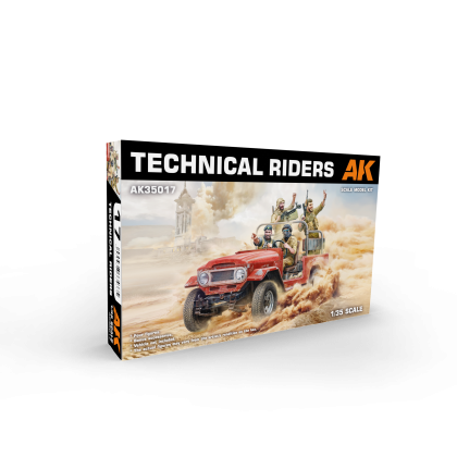 1:35 TECHNICAL RIDERS