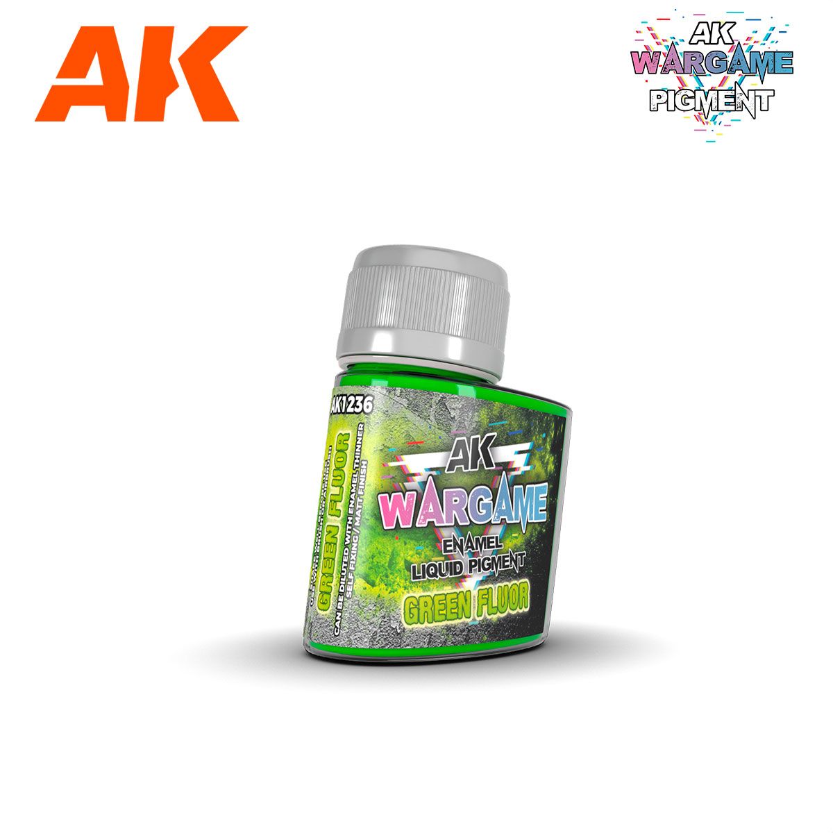 GREEN FLUOR – ENAMEL LIQUID PIGMENT