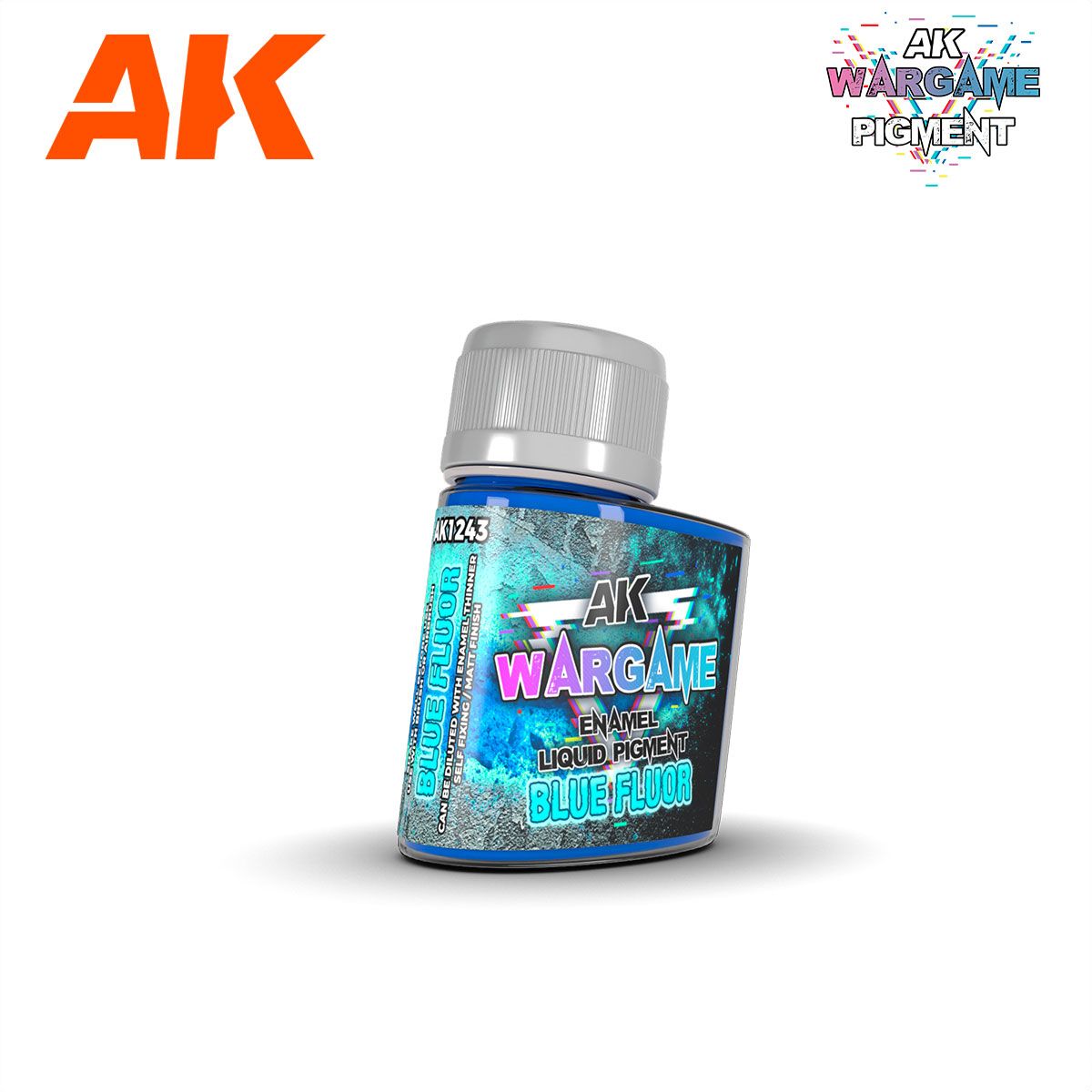 BLUE FLUOR – ENAMEL LIQUID PIGMENT
