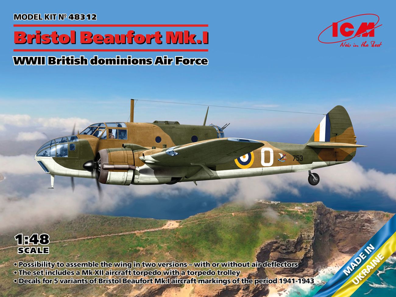 1:48 Bristol Beaufort Mk.I