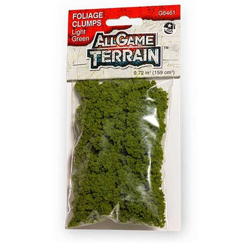 Light Green Foliage Clumps