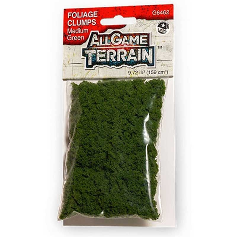 Medium Green Foliage Clumps
