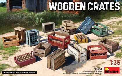 1:35 WOODEN CRATES
