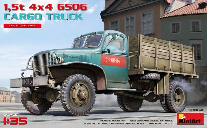 1:35 1,5t 4×4 G506 CARGO TRUCK
