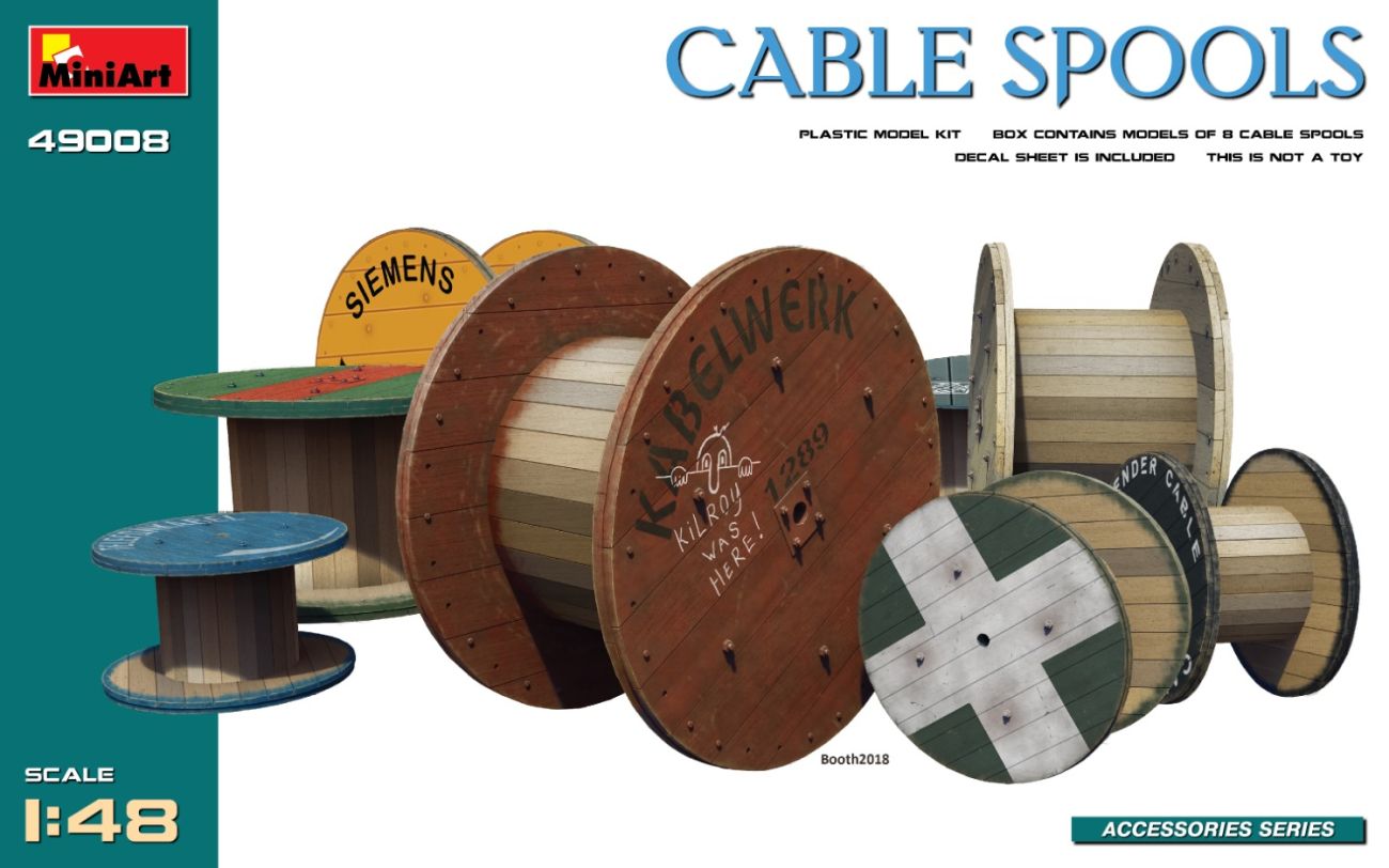 1:48 CABLE SPOOLS