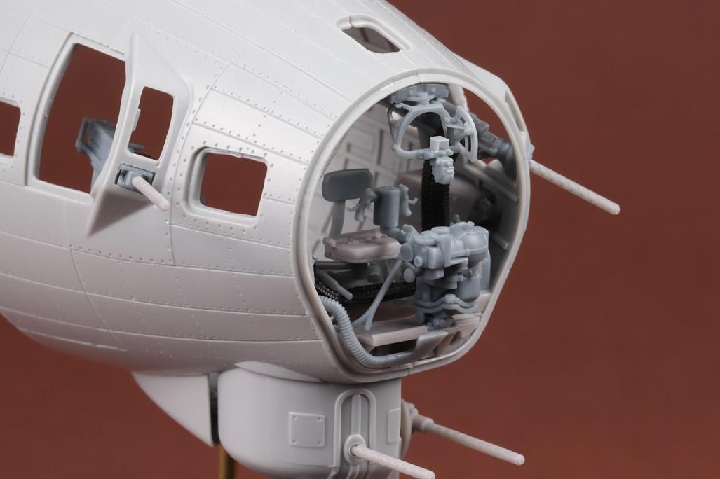 1:48  B-17G Bombardier position & Chin turret upgrade for HK Model