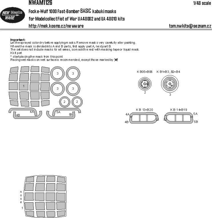 1:48 Focke-Wulf 1000 Fast Bomber BASIC