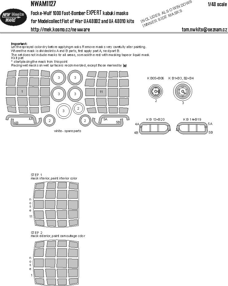 1:48 Focke-Wulf 1000 Fast Bomber EXPERT