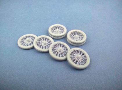 1:35 Lanchester Wire Wheels