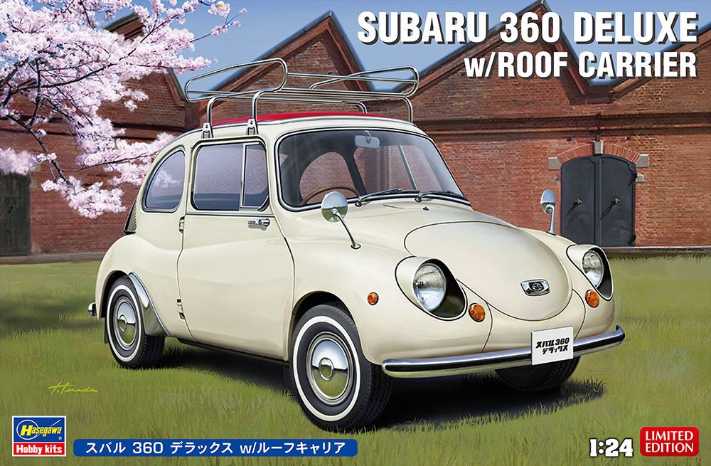 1:24 SUBARU 360 DELUXE w/ROOF CARRIER