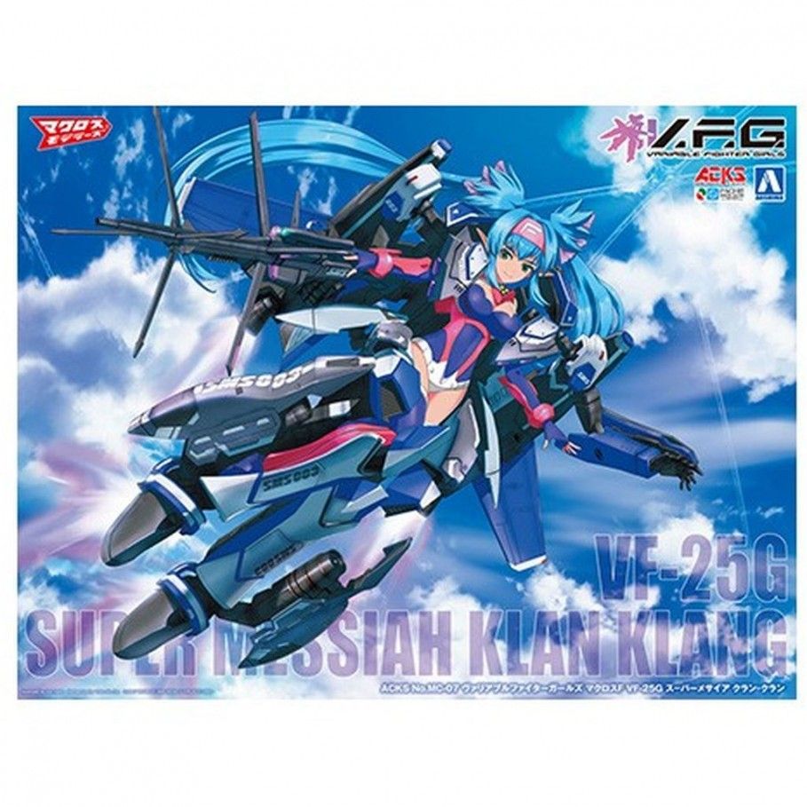 Variable Fighter Girls Macross Frontier VF-25G Super Messiah Klan Klang