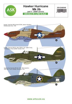 1:48 Hawker Hurricane Mk.IIB part 5 - USAAF service