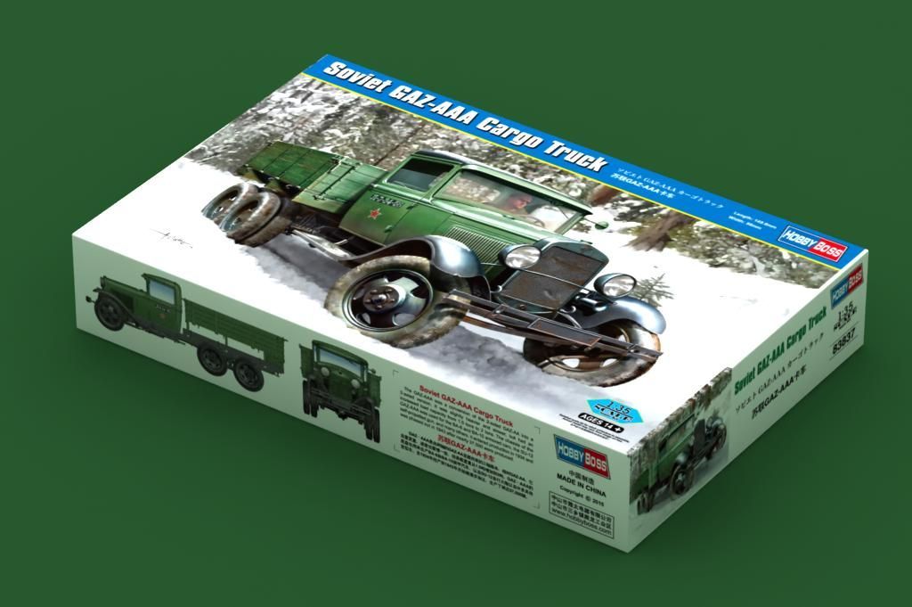 1:35 Soviet GAZ-AAA Cargo Truck