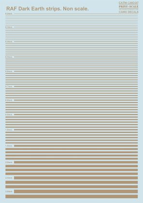 RAF Dark Earth strips.