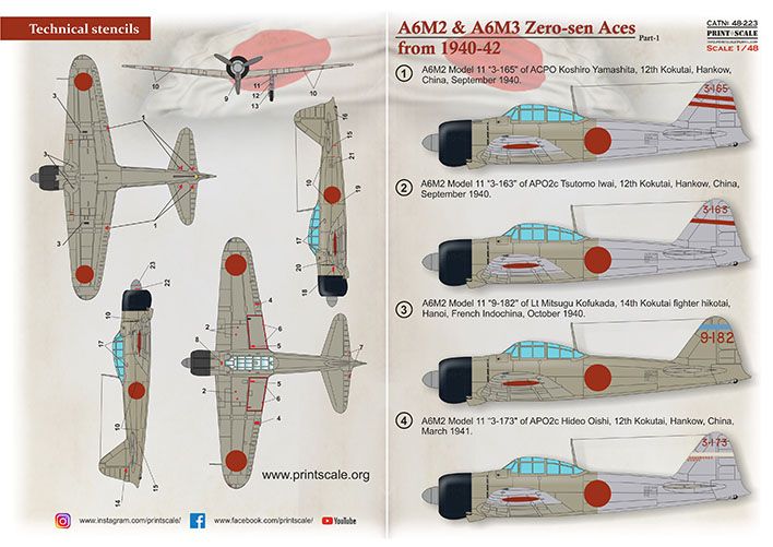 1:48 A6M Zero-Sen Aces Part 1