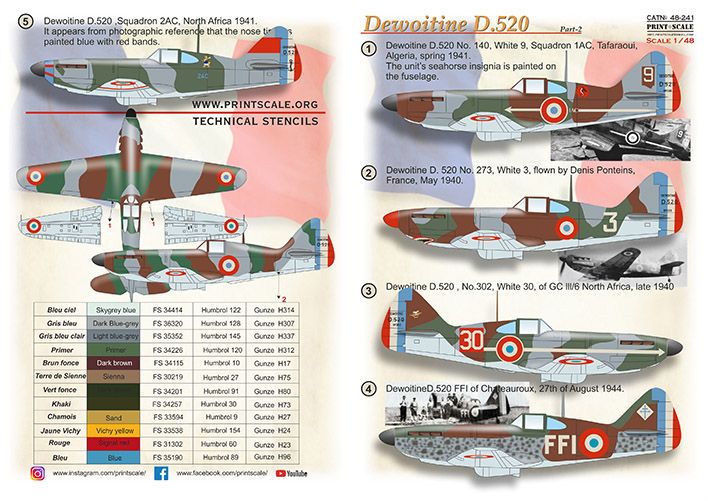 1:48 D-520 Dewoitine Part-2