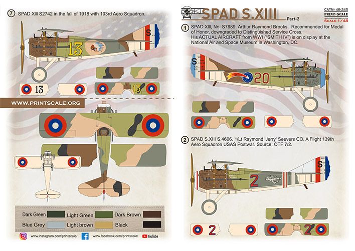 1:48  SPAD Xlll Part 2 / 48-245 / SPAD Xlll Part 2 / 48-245 /SPAD Xlll Part 2 / 48-245 / SPAD Xlll Part 2