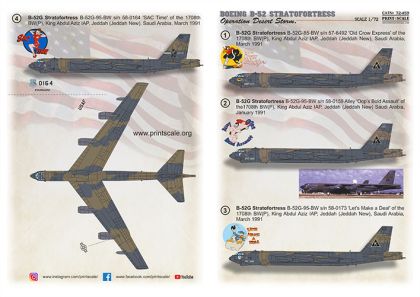 1:72 B-52 Stratofortress. Operation Desert Storm