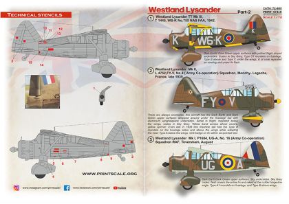 1:72 Westland Lysander Part 2