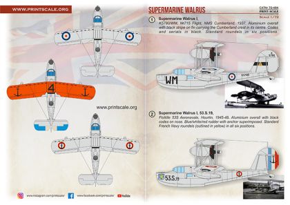 1:72 Supermarine Walrus