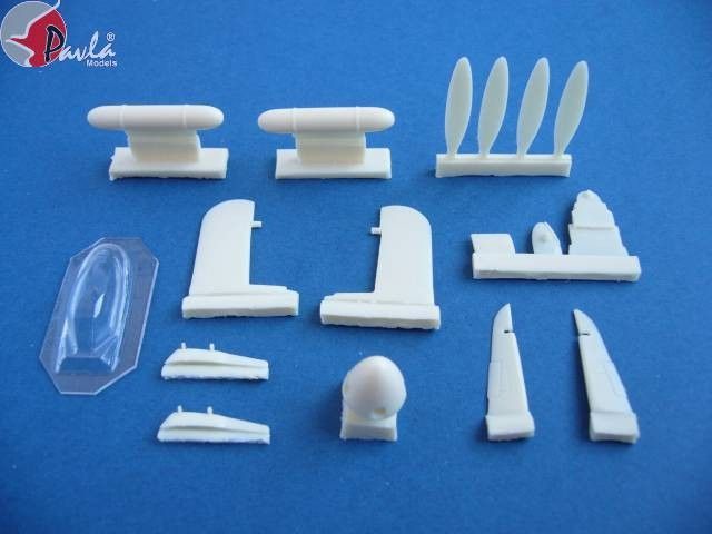 1:72 Hawker Typhoon IB - late Upgrade + vacu canopy for Pavlamodels