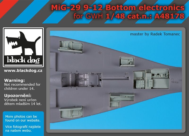 1:48 Mig-29 9-12 bottom electric