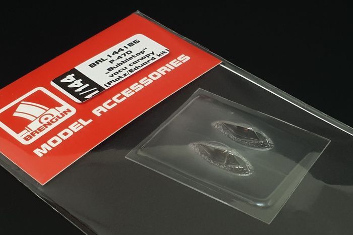 1:144 P-47D „Bubbletop“ vacu canopy (Platz/Eduard kit)