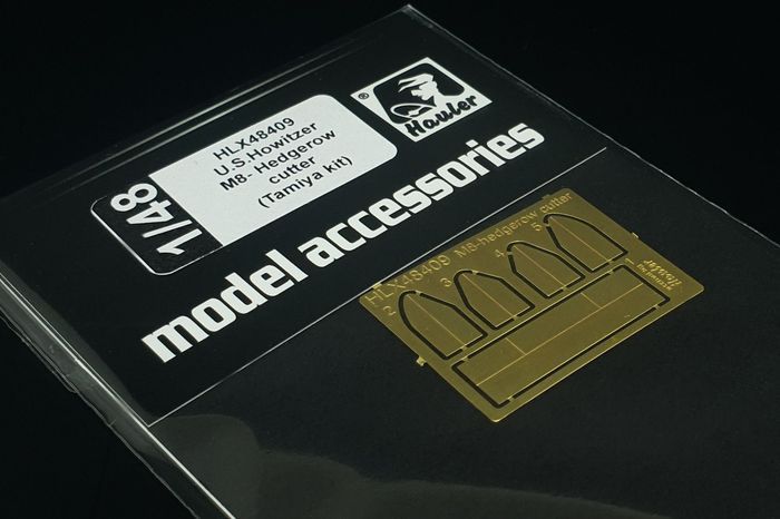 1:48 U.S.Howitzer M8- Hedgerow cutter (Tamiya kit)