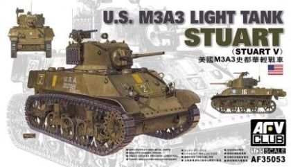 1:35 U.S. M3A3 Light Tank Stuart