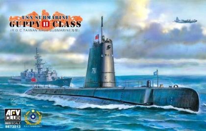 1:350 USN Submarine GUPPY II Class