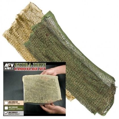 1:35 Extra Thin Camouflage Net - Snow Grey
