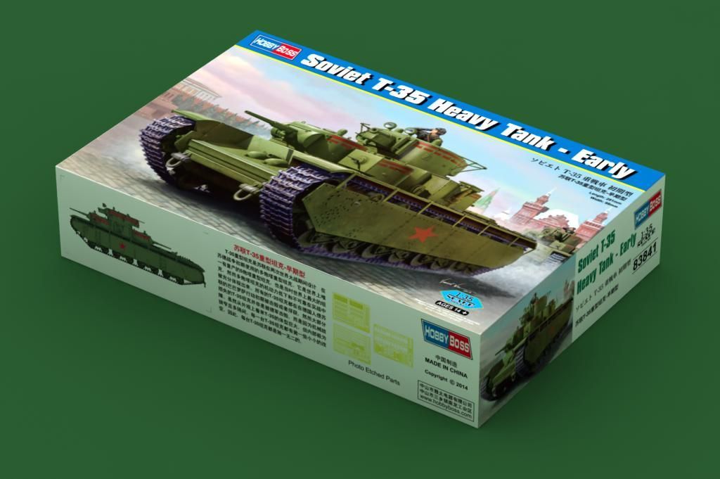 1:35 Soviet T-35 Heavy Tank-Early