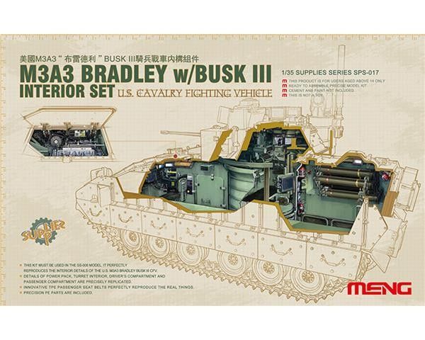 1:35 U.S.Cavalry Fighting Vehicle M3A3 InterS