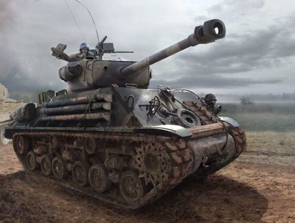 1:35 M4A3E8 Sherman 